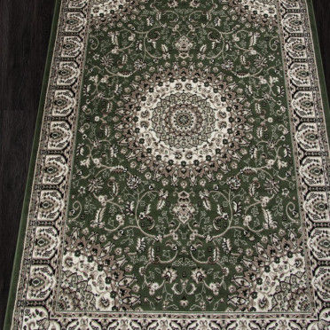 Ковер D409 - GREEN - Прямоугольник - коллекция GAVANA