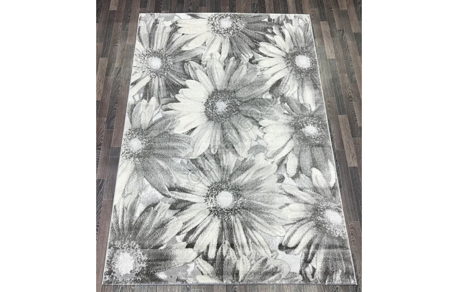 Ковер турецкий M008A_D.GREY коллекции Bojnord прямоугольный