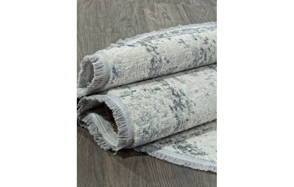 Ковер 26762Z - CREAM / CREAM - Овал - коллекция RUBI