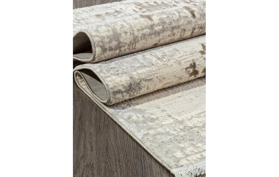 Ковер N2023A - CREAM / CREAM - Прямоугольник - коллекция POMPEI