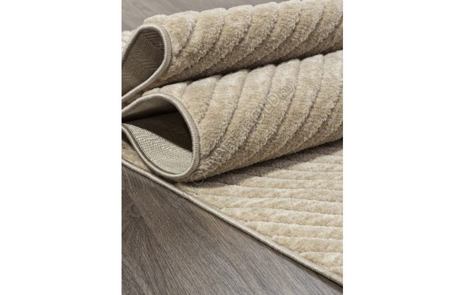 Ковер E139AP - BEIGE / BEIGE - Прямоугольник - коллекция JUNO