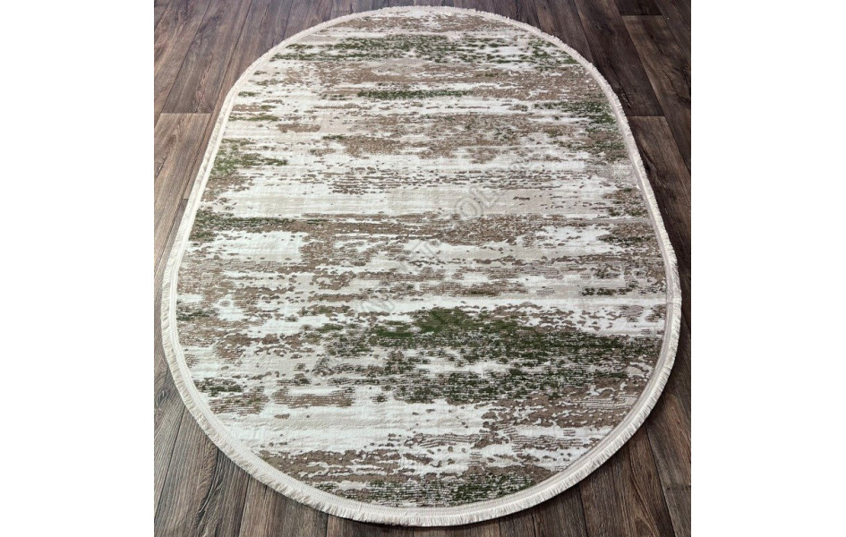 DECO 10132A GREEN-BEIGE овал