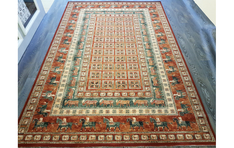 Шерстяной ковер коллекции «KASHQAI» 4301-300 из Бельгии