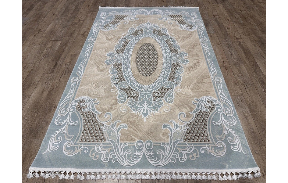 Турецкий ковер Istinia 2967A B.BEIGE/B.BLUE